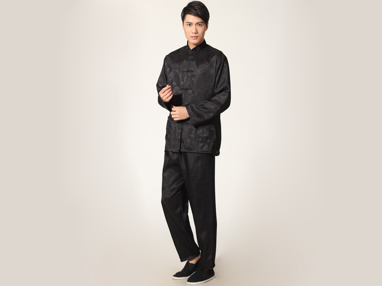 Tai Chi Clothing Long-sleeve Casual Style Linen Suit